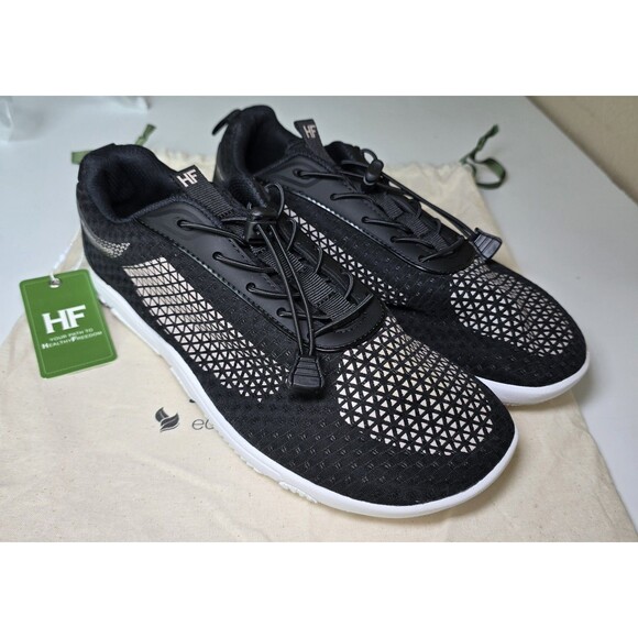Hike Footwear Series x Cloud Ergonomic Barefoot Sneakers Black Unisex EUR 42 - Picture 1 of 16